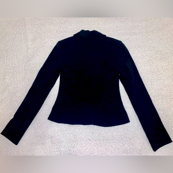 Hollywould Blazer Jacket: Black Solid Size XS - Picture 3 of 9